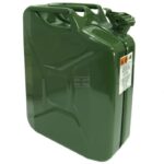 Depósito para gasolina - metal verde