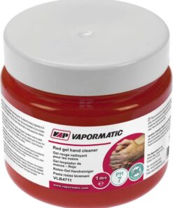 Limpiador de manos rojo