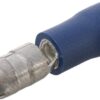 Conector bala macho, azul, 1.5-2.5mm² Ø5mm (50 uds.) Vapormatic