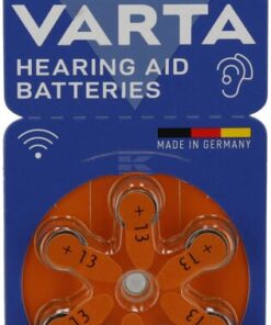 Hearing aid batteries type 13