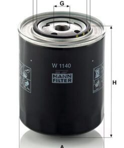 Filtro interc. aceite lubric.