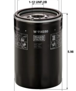 Filtro interc. aceite lubric.