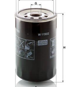 Filtro de aceite Mann & Hummel