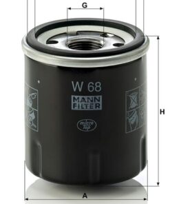 Filtro aceite Mann & Hummel 9 Filtro aceite Mann & Hummel