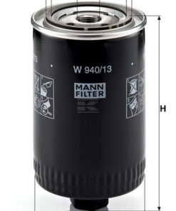 Filtro aceite Mann & Hummel 7 Filtro aceite Mann & Hummel
