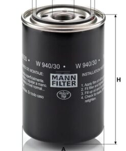 Filtro interc. aceite lubric.