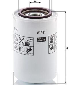 Filtro interc. aceite lubric.