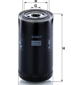 Filtro interc. aceite lubric.