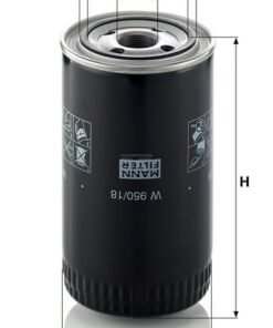 Filtro intercambio para aceite lubrificación