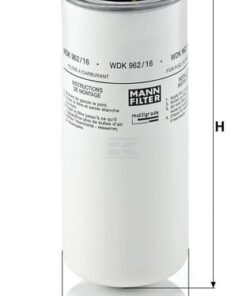 Filtro intercamb. combustible