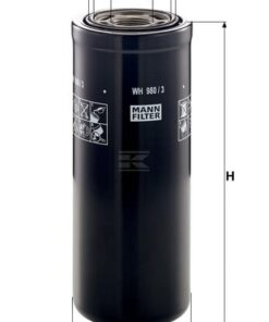 Filtro intercambiable aceite