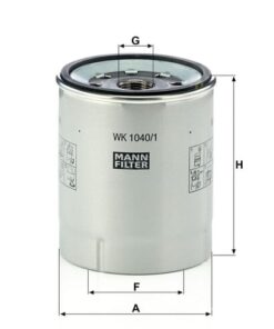 Filtro intercamb. combustible 7 Filtro intercamb. combustible