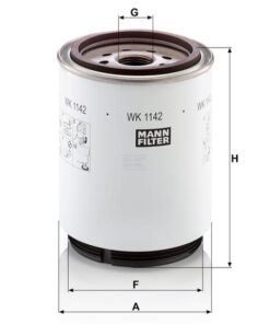 Filtro intercamb. combustible