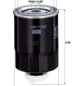 Filtro intercamb. combustible 7 Filtro intercamb. combustible