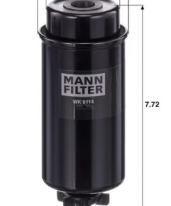 Filtro intercamb. combustible 7 Filtro intercamb. combustible