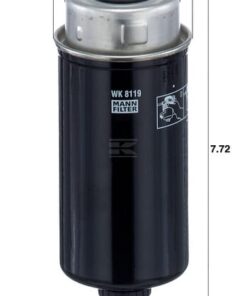 Filtro intercamb. combustible