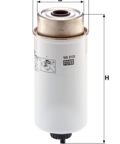 Filtro intercamb. combustible