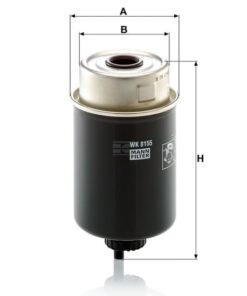 Filtro intercamb. combustible