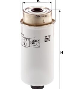 Filtro combustible secundario