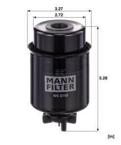 Filtro intercamb. combustible