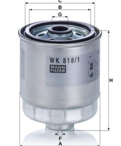 Filtro de combustible