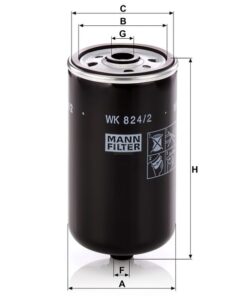 Filtro intercamb. combustible