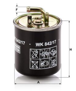 Filtro intercamb. combustible
