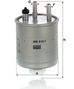 Filtro de combustible