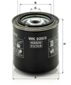 Filtro de combustible