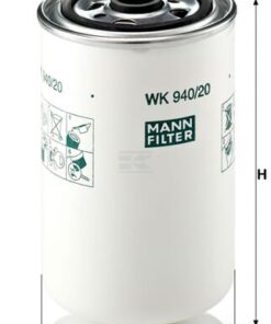 Filtro intercamb. combustible