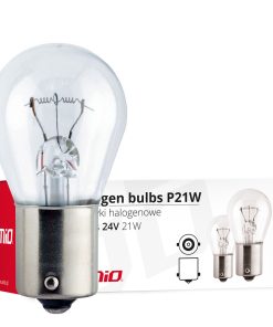 Bombillas halógena P21W BA15s 24V 10 unid.
