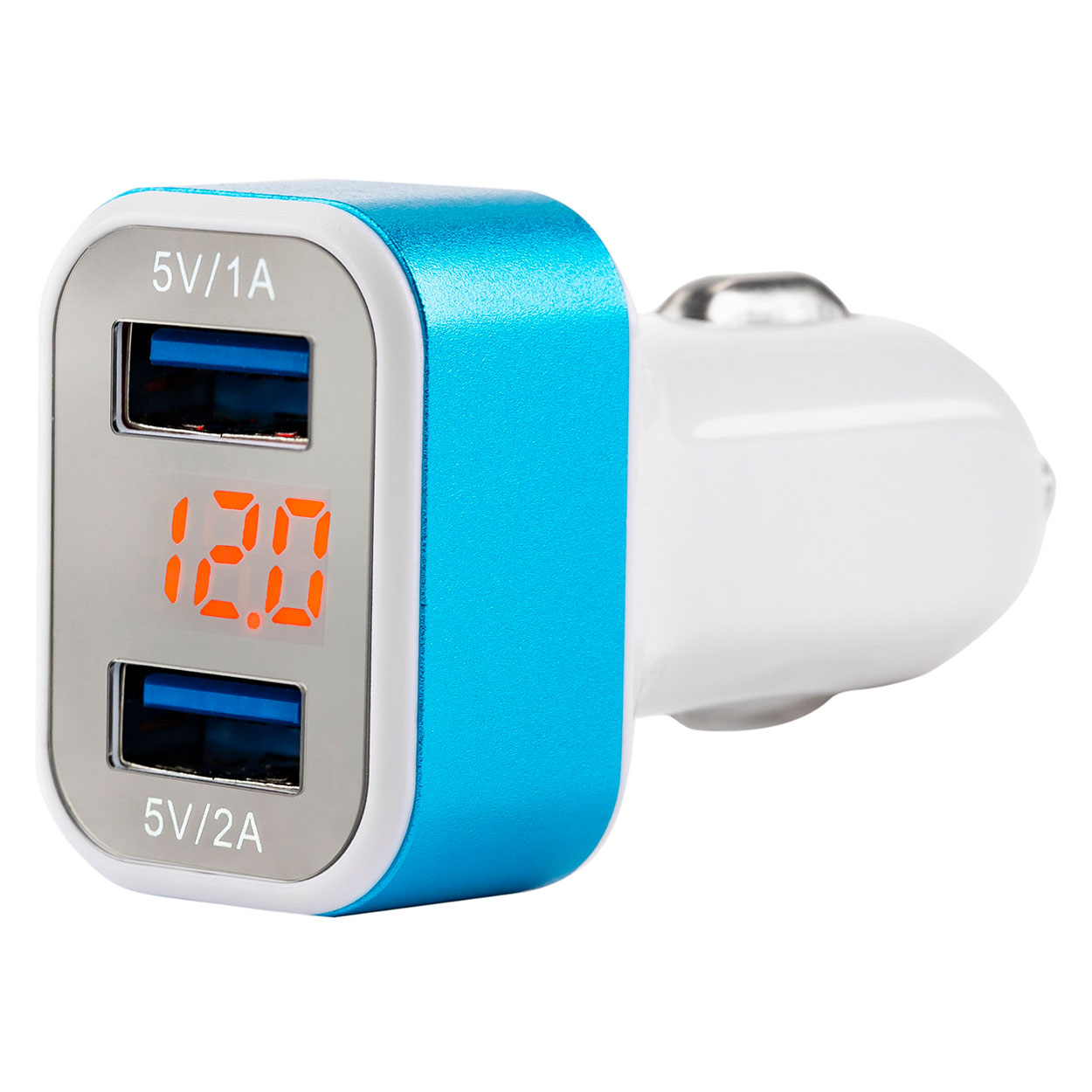 Cargador para móvil 2xUSB + Chequeador de acumulador TEST-04 3 Cargador para móvil 2xUSB + Chequeador de acumulador TEST-04