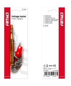 Chequeador Metálico de Voltaje 6-24 V 5 Chequeador Metálico de Voltaje 6-24 V