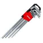 Llave TORX Larga 230 mm 9 unid. TKL