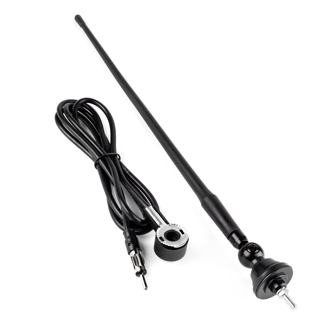 Antena para Coche 34cm 5mm adaptor ANT02 2 Antena para Coche 34cm 5mm adaptor ANT02