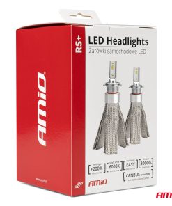 LED Headlight H8/H9/H11 50W RS+ Slim Series