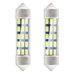 LED STANDARD 3014 15SMD Festoon C5W C10W C3W 39mm White 12V