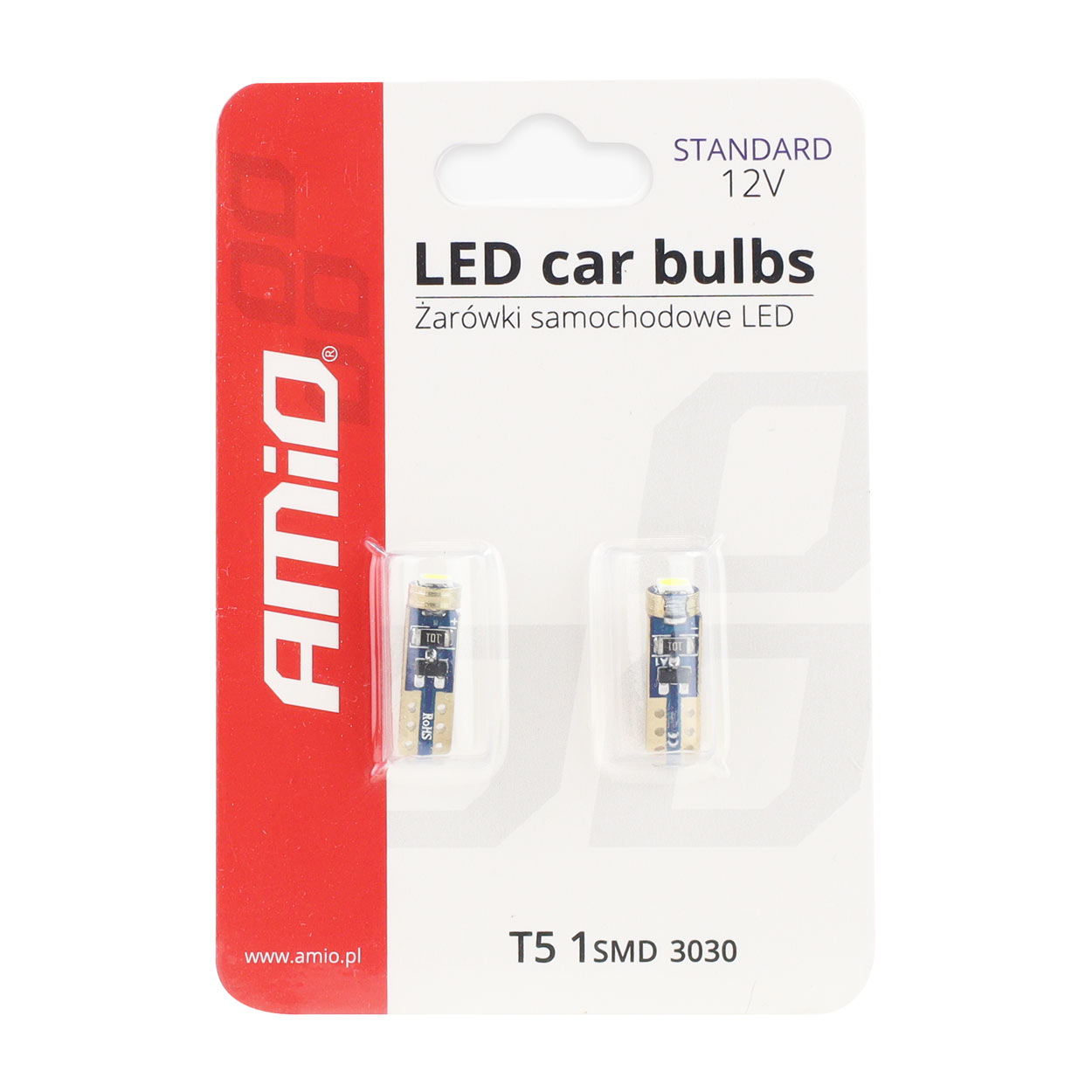 LED STANDARD T5 1xSMD 3030 12V High Power 5 LED STANDARD T5 1xSMD 3030 12V High Power