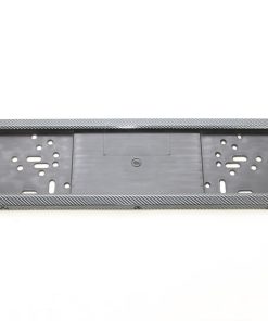 Marco Matrícula de coche LPF 002- Acero INOX pintada al CARBON