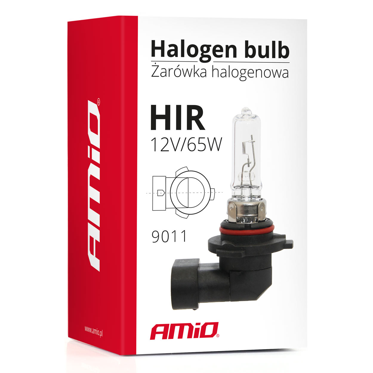 Bombilla halógena HIR 9011 12V 65W 6 Bombilla halógena HIR 9011 12V 65W