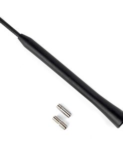 Antena para coche mástil 41cm 5/6mm adaptador ANTM02 AMIO-01129