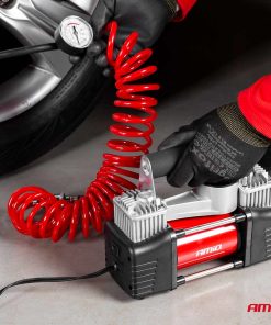 Compresor de Aire para Coche 2 cilindros 12V HQ Acomp-04