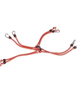 Cuerdas elásticas de transporte tipo arana 8-brazos 30cm  o8 mm BSTRAP-01