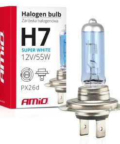 Bombilla halógena H7 12V 55W UV filter (E8) Super White