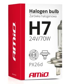 Bombilla halógena H7 24V 70W UV filter (E8)