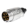 Clavija para remolque 7 polos ALU
