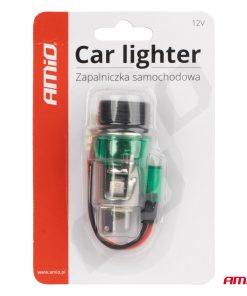 Kit Encendedor de Cigarrillos con Iluminación verde 12V CLI-03