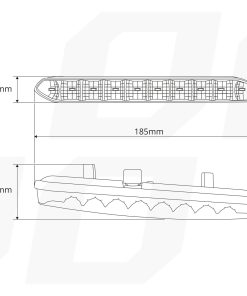 Luces de circulación diurna DRL 810 AMIO-01266