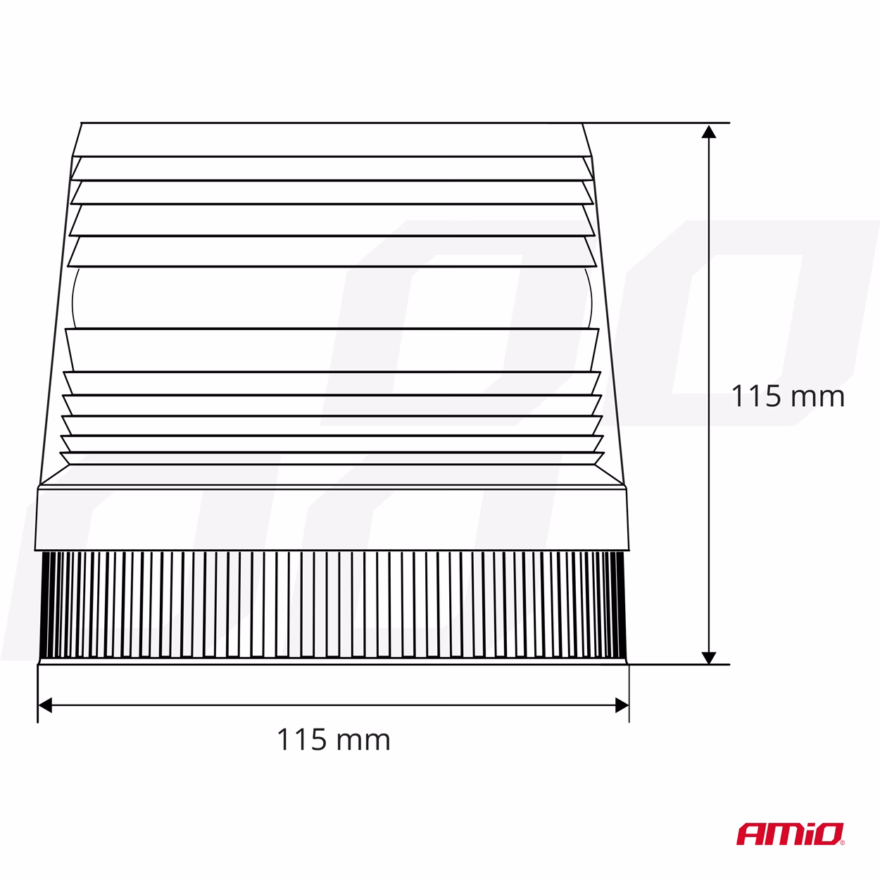 Lámpara Estroboscópica LED AMIO-01277
