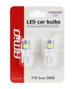 LED STANDARD T10 W5W 5xSMD 5050 12V